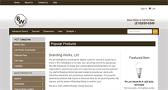 Desktop Screenshot of brandingworksltd.com